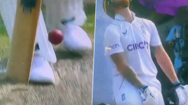 Ben Stokes Wicket Video: Watch Kuldeep Yadav Bamboozle England Captain During IND vs ENG 4th Test 2024 Day 3